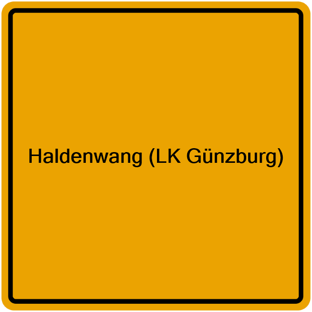 Einwohnermeldeamt24 Haldenwang (LK Günzburg)